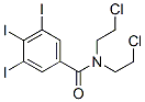 N,N-bis(2-chloroethyl)-3,4,5-triiodo-benzamide CAS#: 91092-19-2