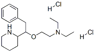 N,N-diethyl-2-[2-phenyl-1-(2-piperidyl)ethoxy]ethanamine dihydrochlori de CAS#: 95813-76-6