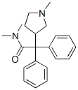 N,N-dimethyl-2-(1-methylpyrrolidin-3-yl)-2,2-diphenyl-acetamide CAS#: 912-03-8
