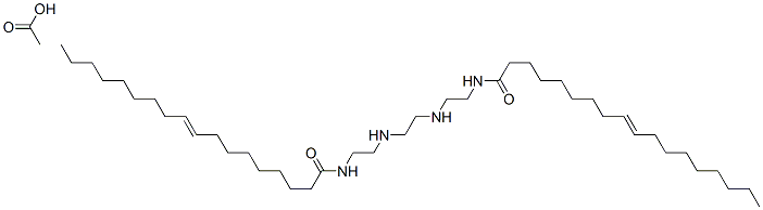 N,N'-[ethylenebis(iminoethylene)]bis(octadec-9-enamide) monoacetate CAS#: 94023-31-1