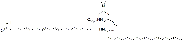N,N'-[iminobis(ethyleneiminoethylene)]bis(octadeca-9,12,15-trienamide) monoacetate CAS#: 94023-41-3