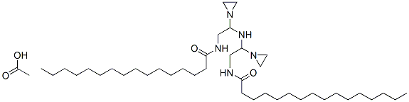 N,N'-[iminobis(ethyleneiminoethylene)]bispalmitamide monoacetate CAS#: 94023-37-7