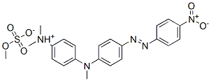 N,N,N-trimethyl-4-[[4-[(4-nitrophenyl)azo]phenyl]amino]anilinium methyl sulphate CAS#: 94157-76-3