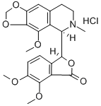 NOSCAPINE HYDROCHLORIDE CAS#: 912-60-7