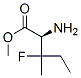 Norvaline,  3-fluoro-3-methyl-,  methyl  ester CAS#: 90428-01-6