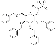 O-(2,3,4,6-TETRA-O-BENZYL-ALPHA-D-GALACTOPYRANOSYL)TRICHLOROACETIMIDATE CAS#: 90358-01-3
