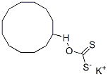 O-cyclododecyl hydrogen dithiocarbonate , potassium salt CAS#: 93923-76-3