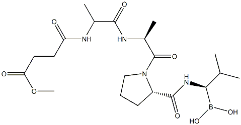 O-methyl-succinyl-alanyl-alanyl-prolyl-borovaline CAS#: 94242-73-6