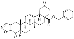 Oleana-2,12-dieno[2,3-d]isoxazol-28-oic acid phenylmethyl ester CAS#: 892869-60-2