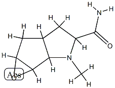 Oxireno[4,5]cyclopenta[1,2-b]pyrrole-3-carboxamide,octahydro-2-methyl-,(1a-alpha-,1b-bta-,3-alpha-,4a-bta-,5a-alpha-)-(9CI) CAS#: 97911-55-2