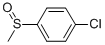P-CHLOROPHENYL METHYL SULFOXIDE CAS#: 934-73-6
