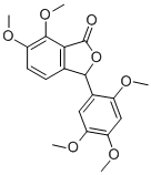 PHTHALIDE, 6,7-DIMETHOXY-3-(2,4,5-TRIMETHOXYPHENYL)- CAS#: 97081-05-5