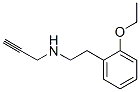 Phenethylamine, o-ethoxy-N-2-propynyl- (7CI) CAS#: 92040-07-8