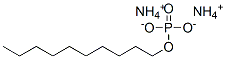 Phosphoric acid, decyl ester, ammonium salt CAS#: 90605-03-1