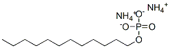 Phosphoric acid, dodecyl ester, ammonium salt CAS#: 90605-05-3