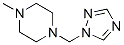 Piperazine, 1-methyl-4-(1H-1,2,4-triazol-1-ylmethyl)- (9CI) CAS#: 91272-88-7