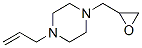 Piperazine, 1-(oxiranylmethyl)-4-(2-propenyl)- (9CI) CAS#: 91087-27-3