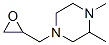 Piperazine, 4-(2,3-epoxypropyl)-1,2-dimethyl- (7CI) CAS#: 91086-23-6