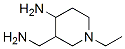 Piperidine, 4-amino-3-(aminomethyl)-1-ethyl- (7CI) CAS#: 90225-95-9