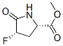 Proline, 4-fluoro-5-oxo-, methyl ester, cis- (9CI) CAS#: 95048-76-3