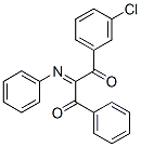 Propane-1,3-dione, 1-(3-chlorophenyl)-2-(phenylimino)-3-phenyl- CAS#: 92630-47-2