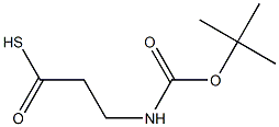 Propanethioicacid,3-[[(1,1-dimethylethoxy)carbonyl]amino]-(9CI) CAS#: 96049-52-4