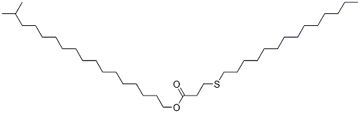 Propanoic acid,3-(tetradecylthio)-,iso-Octadecyl ester CAS#: 90386-14-4