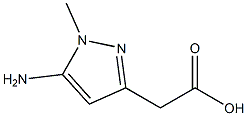 Pyrazole-3-acetic acid, 5-amino-1-methyl- (6CI) CAS#: 98197-25-2