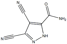 Pyrazole-3(or 5)-carboxamide, 4,5(or 3,4)-dicyano- (7CI) CAS#: 91195-30-1