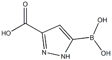 Pyrazole-3(or 5)-carboxylic acid, 5(or 3)-borono- (7CI) CAS#: 90567-45-6