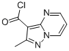 Pyrazolo[1,5-a]pyrimidine-3-carbonyl chloride, 2-methyl- (9CI) CAS#: 96319-39-0