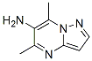 Pyrazolo[1,5-a]pyrimidine,  6-amino-5,7-dimethyl-  (7CI) CAS#: 92146-03-7