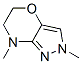 Pyrazolo[4,3-b][1,4]oxazine,  2,5,6,7-tetrahydro-2,7-dimethyl- CAS#: 92616-04-1