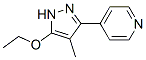 Pyridine, 4-(5-ethoxy-4-methyl-1H-pyrazol-3-yl)- (9CI) CAS#: 90398-84-8