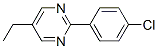 Pyrimidine, 2-(4-chlorophenyl)-5-ethyl- (9CI) CAS#: 95495-06-0