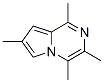 Pyrrolo[1,2-a]pyrazine, 1,3,4,7-tetramethyl- (9CI) CAS#: 95407-86-6