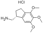 (R)-(-)-(4,5,6-TRIMETHOXY-2,3-DIHYDRO-1H-INDEN-1-YL)METHANAMINE HYDROCHLORIDE CAS#: 890309-64-5