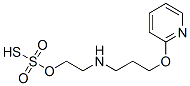 S-2-[3-[2-Pyridyloxy]propylamino]ethylthiosulfate CAS#: 90378-94-2