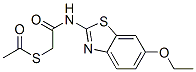 S-[2-[(6-ethoxy-2-benzothiazolyl)amino]-2-oxoethyl] ethanethioate CAS#: 94109-76-9