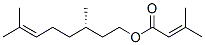(S)-3,7-dimethyl-6-octenyl 3-methyl-2-butenoate CAS#: 94022-03-4