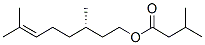 (S)-3,7-dimethyloct-6-enyl isovalerate CAS#: 94086-64-3