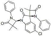 (S)-5'-CHLORO-1'-((R)-3,3-DIMETHYL-4-OXO-1-PHENYLAZETIDIN-2-YL)-3,3-DIMETHYL-1-PHENYLSPIRO[AZETIDINE-2.3'-INDOLINE]-2',4-DIONE CAS#: 896746-06-8