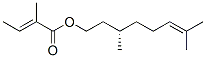 [S-(E)]-3,7-dimethyl-6-octenyl 2-methyl-2-butenoate CAS#: 94086-63-2