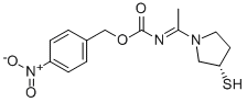 (S)-P1-(3-MERCAPTO-1-PYRROLIDINYL)ETHYLIDENE]-(4-NITROPHENYL)METHYL ESTER, CARBAMIC ACID CAS#: 90505-36-5