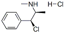 [S-(R*,R*)]-beta-chloro-N,alpha-dimethylphenethylamine hydrochloride CAS#: 94133-42-3