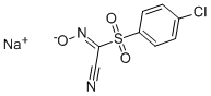 SODIUM (4-CHLOROPHENYL)[2-NITRILO(OXIDO)ETHANIMIDOYL]DIOXO-LAMBDA6-SULFANE CAS#: 91982-77-3