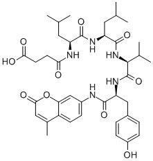 SUC-LEU-LEU-VAL-TYR-AMC CAS#: 94367-21-2