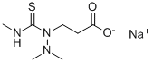 Sodium 3-(2,2-dimethyl-1-methylthiocarbamoylhydrazino)propionate CAS#: 96804-17-0
