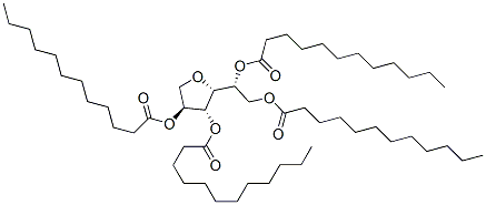 Sorbitan, tetradodecanoate CAS#: 93963-93-0