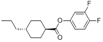 TRANS-3,4-DIFLUOROPHENYL 4-PROPYLCYCLOHEXANECARBOXYLATE CAS#: 94737-80-1